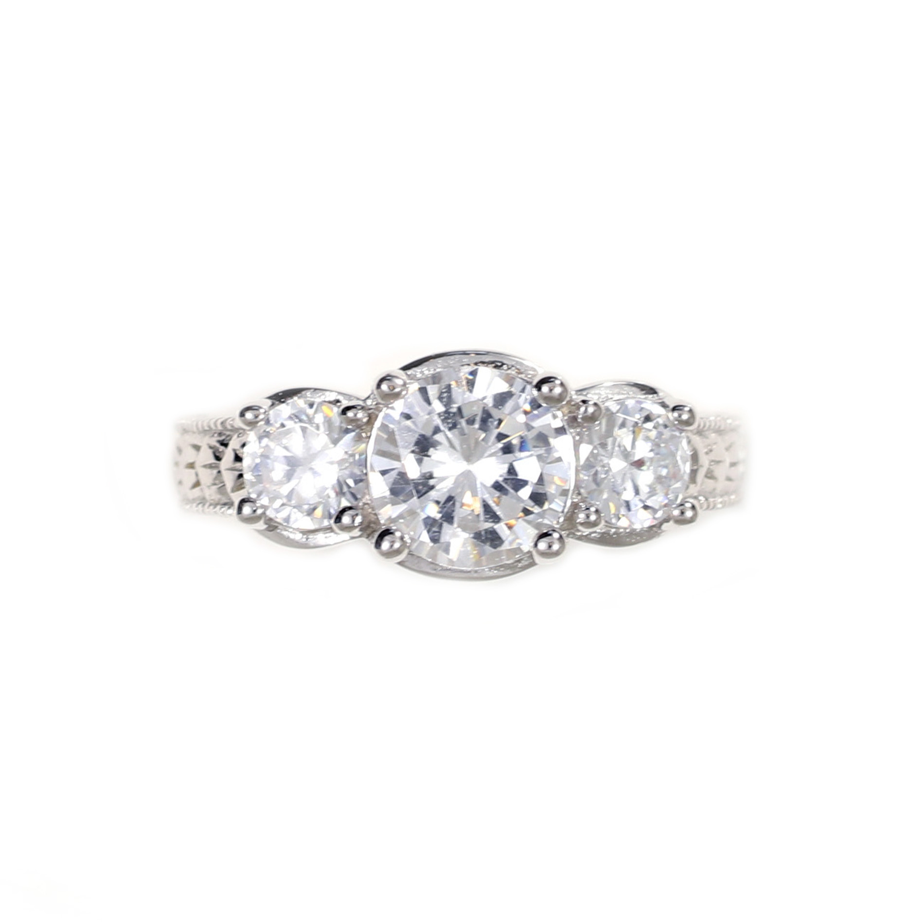 Twisted Infinity Heart Diamond Engagement Ring 18k Rose Gold 0.75ct -  AZ13935